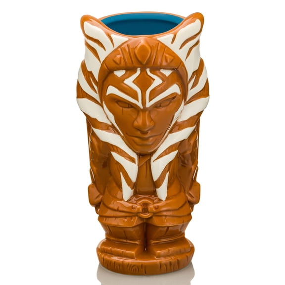 Geeki Tikis Star Wars: The Mandalorian Ahsoka Tano 18-Ounce Ceramic Mug , Cocktail Tumblers, Beer Mug Glassware For Liquor, Beverages, Pub Drinks, Tropical Drinkware For Home Barware Decor