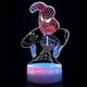 thumbnail image 1 of Lámpara de mesa 3D Spiderman LED Touch Night Light para niños, 1 of 1