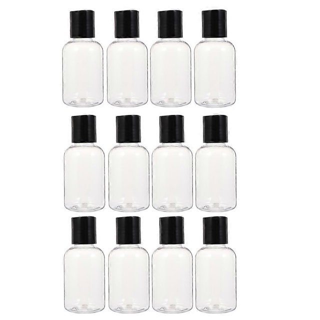 12pcs 50ml Travel Makeup Bottles Refillable Bottles Hand Washing Containers