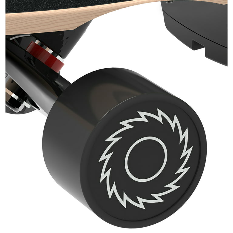 suspendere Tilskynde Kig forbi RazorX DLX Electric Skateboard Black- Silent Motor, Maple Deck - Walmart.com