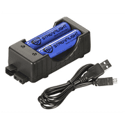 Streamlight 18650 USB Li-Ion Battery Charger Cradle Charging Batteries Kit - 22010
