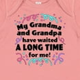 thumbnail image 4 of Inktastic My Grandma and Grandpa Have Waited a Long Time for Me Boys or Girls Baby Bodysuit, 4 of 5
