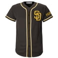 thumbnail image 3 of MLB San Diego Padres Youth Primary Color Synthetic Jersey, 3 of 3