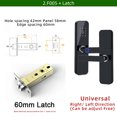 thumbnail image 3 of RAYKUBE F005 IP65 Waterproof Tuya Wifi Lock Electronic Smart Door Lock With Fingerprint/Smart Card/Password/Key/APP Unlock, 3 of 5
