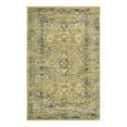 thumbnail image 3 of Unique Loom Sumter Collection Area Rug - Edmunds (4' 1" x 6' 1" Rectangle Green/Ivory), 3 of 7