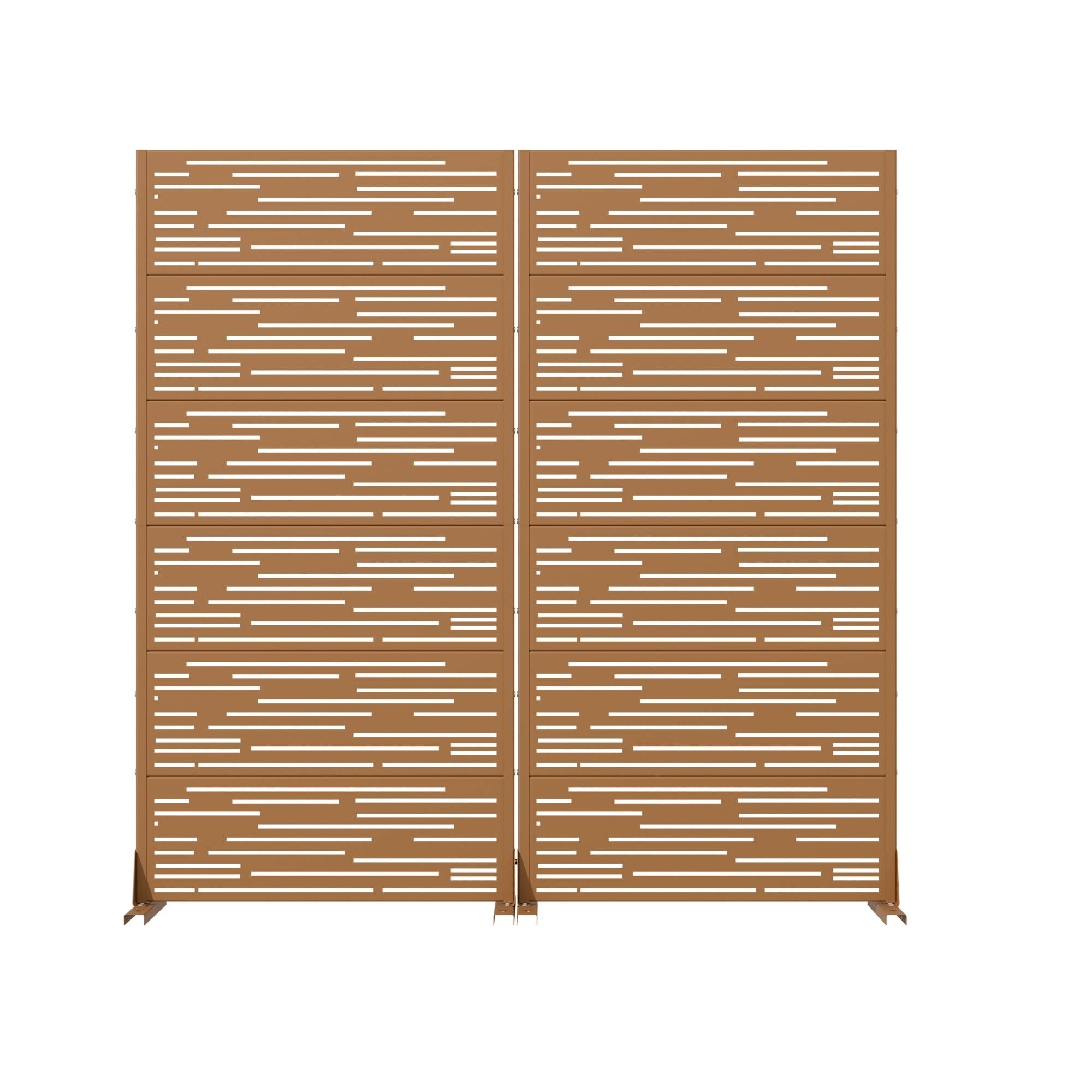 Metal Privacy Screen Panel Pattern