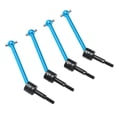 thumbnail image 3 of Universal CVD Drive Shaft Set, 4pcs Replacement RC Car Drive Shaft High Accuracy High Strength  For  TT02B For 1/10 RC Car Blue, 3 of 8