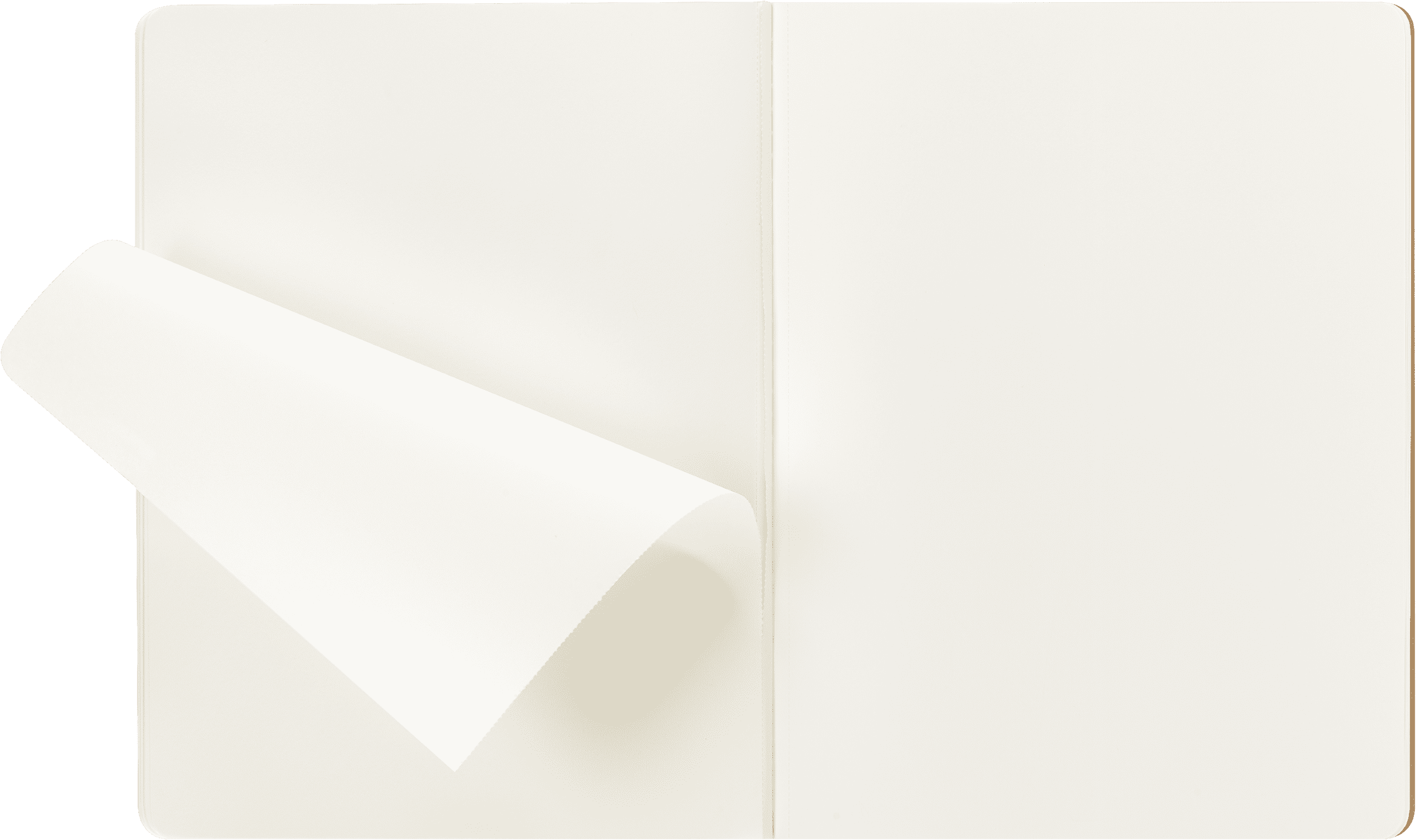 Moleskine Cahier Journals (Set of 3), XL (7.5" X 10"), Plain, Kraft Brown