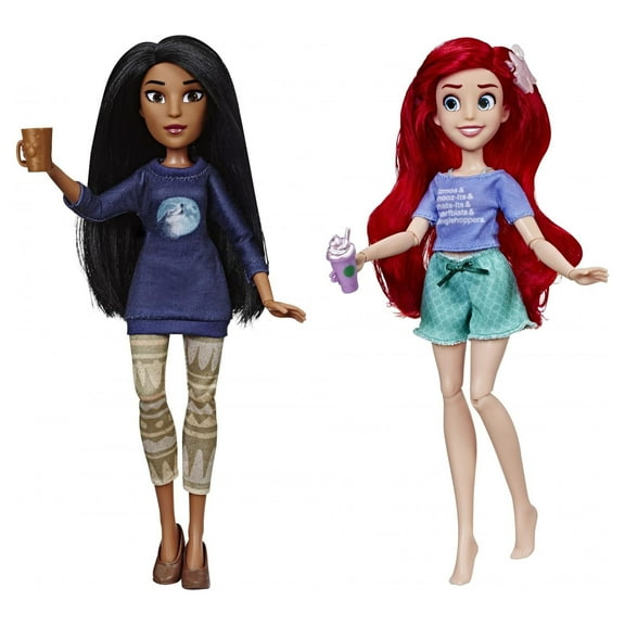 Disney Princess Ralph Breaks the Internet Movie, Ariel and Pocahontas Dolls
