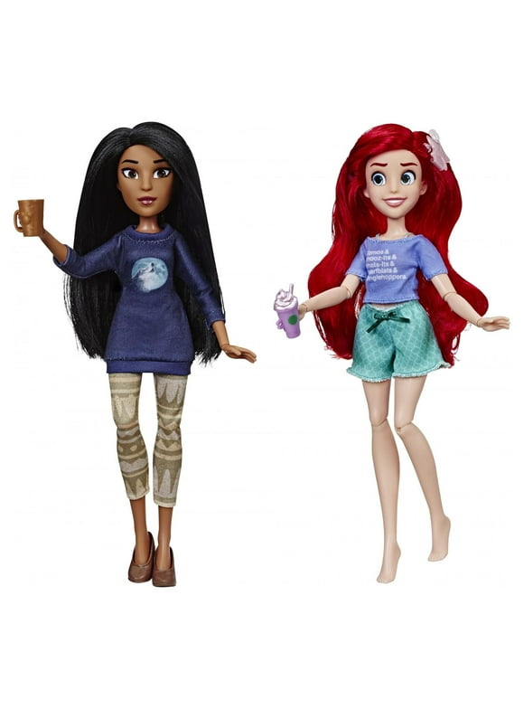 Disney Princess Ralph Breaks the Internet Movie, Ariel and Pocahontas Dolls