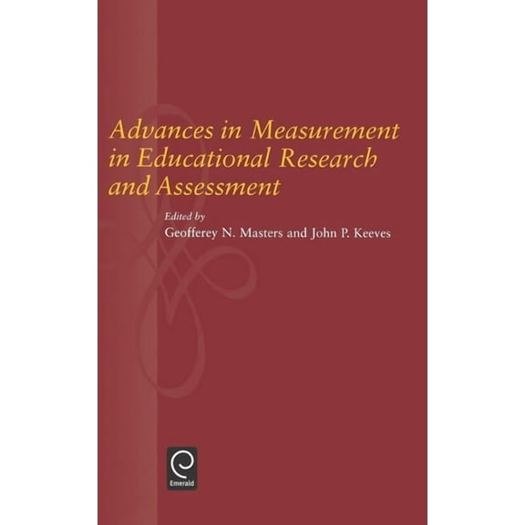Advances in Measurement in Educational Research and Assessment, (Hardcover)