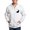 Ash Gray, variant on - Cat Pun T Shirts Men's Zip Up Hoodie - Zip Hoodie, Classic Hooded Sweatshirt with Metal Zipper