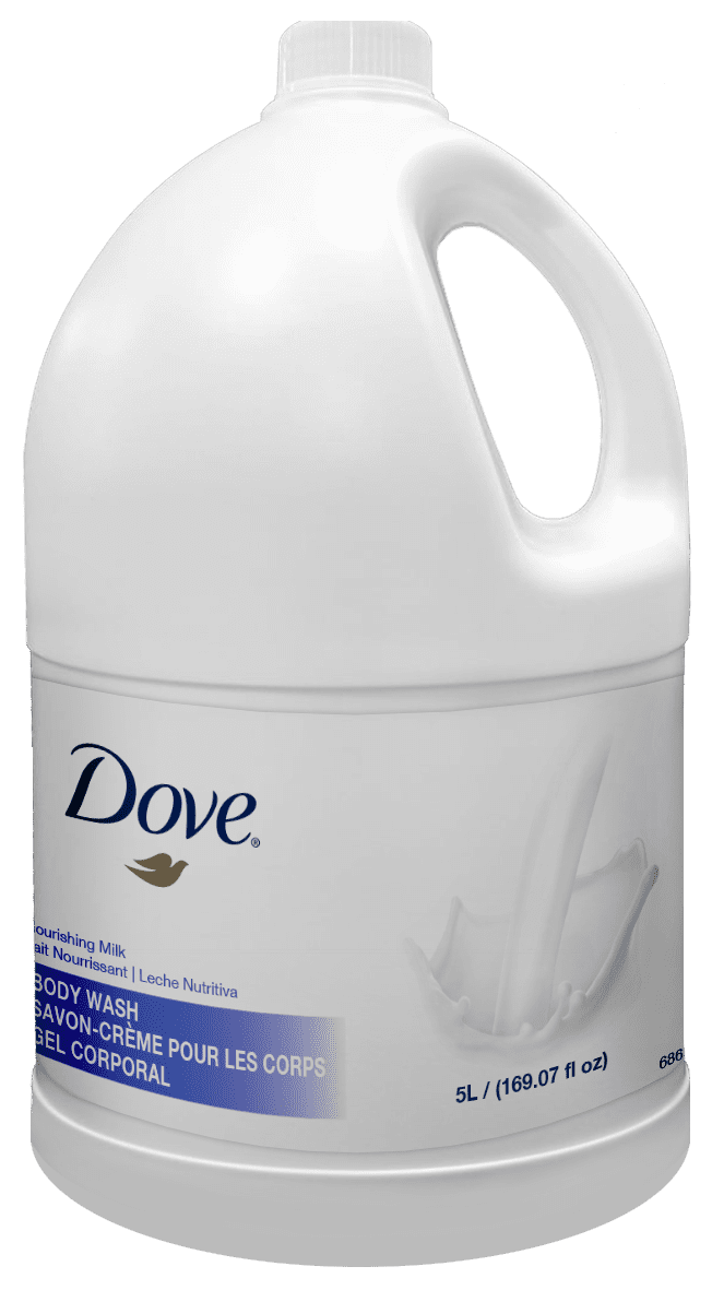 Dove Daily Use Moisturizing Body Wash, Signature Dove Scent, 1.32 Gallon Unisex Adult