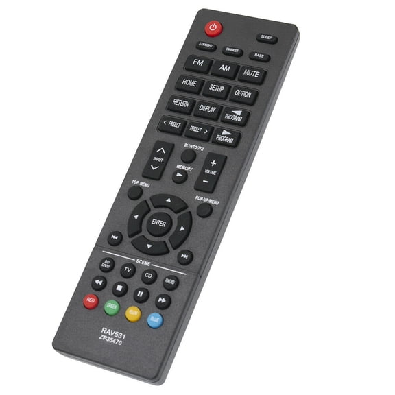 Yamaha Receiver Replaced Remote Control RAV531 RX-V379 RX-V381 RX-V383 HTR-3071