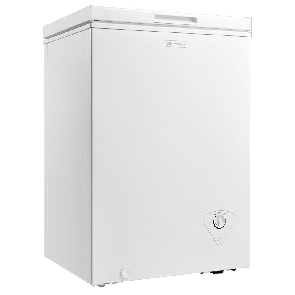 Emerson CF350 3.5Cubic Foot Chest Freezer, White