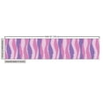 thumbnail image 2 of Abstract Upholstery Fabric by the Yard, Pattern with Vertical Wavy Lines and Little Buble Circles Print, Decorative Fabric for DIY and Home Accents, Pale Pink Pale Pink by Ambesonne, 2 of 4