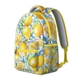 thumbnail image 2 of Lemon Themed Backpack - Fashionable School Bookbag for Teens & College Students, Spacious Rucksack with Laptop Compartment, Durable Lightweight Everyday Bag for High School & University, Great Gift, 2 of 6
