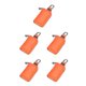 thumbnail image 1 of Cartera de cuero Sonducket Monedero organizador de tarjetas de crédito con cierre de cremallera Naranja CBP318999, 1 of 5