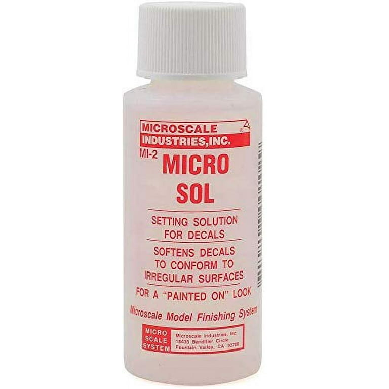 Micro Sol Decal Setting Solution [MI-2] - $4.50 : , Model  Rocket Kits, Parts, Supplies, and Accessories