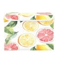 thumbnail image 7 of Yayeee Collapsible Cube Storage Bin with Lid Fabric Closet Decorative Basket with Handles, Grapefruit Slices, 7 of 7