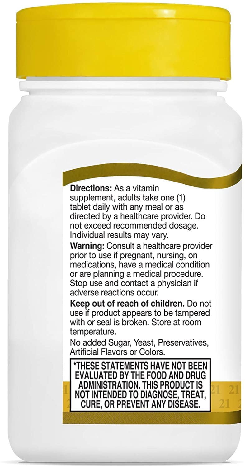 21st Century Ultra Potency Biotin 10,000mcg, B-Complex Vit, 120ct, 2-Pack