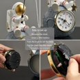 thumbnail image 4 of Reloj WEIHJMXG con figura de astronauta para escritorio y estante funciona con pilas, 4 of 5