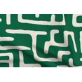 Spoonflower Fabric - Emerald Green Boho Mudcloth Abstract Printed on Lightweight Cotton Twill Fabric by the Yard - Sewing Bottomweight Fashion Apparel Home Decor - image 4 of 6