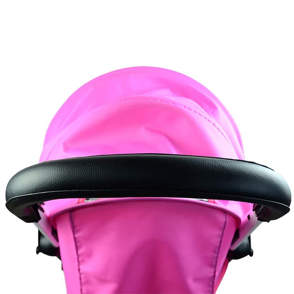 leather stroller handle cover