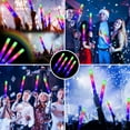 thumbnail image 6 of OUTlOU Suitable for indoor decoration Color (12 Pack) Light UpGlow Sticks Colorful Sponge Glow Sticks Foam Sticks Concert Bar Stick Flash Sticks Tube Soft Glow, 6 of 6