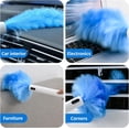 thumbnail image 5 of Electric Duster Brush, Rechargeable 360° Spin Electric Feather Duster Cleaner Cleaning Brush, Reusable Small Duster Motorized Dust Wand for Car Interior, Office, Furniture, 5 of 7