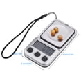 thumbnail image 4 of Mini Digital Scale, Portable Mini LCD Digital Electronic Pocket Scale 600g High  Digital Jewelry Gold Scales Digital Pocket Scale, 4 of 8