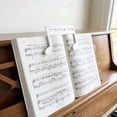 thumbnail image 3 of ZZHZGZ Vente de Liquidation Support de Partition Portable Support de Musique Réglable Support de Clavier de Piano Bien Serré Robuste et Support de Partition Adapté aux Répétitions de Concert et aux Performances, 3 of 5