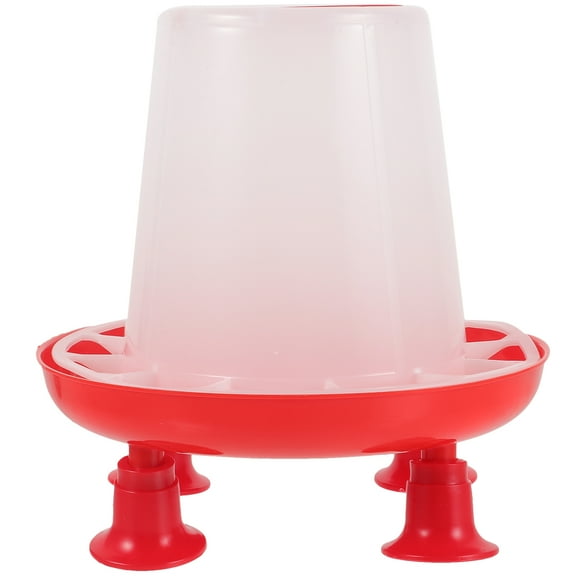 FRCOLOR Feeder for Chickens Chicken Feed Bucket Chicken Feeder 18.5x18.5cm