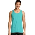 thumbnail image 1 of Hanes Mens ComfortWash Garment Dyed Sleeveless Tank Top, M, Mint, 1 of 1