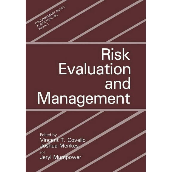 Contemporary Issues in Risk Analysis Risk Evaluation and Management, Book 1, (Paperback)