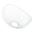 thumbnail image 4 of Lámpara colgante con pantalla de hierro forjado, moderna, para decoración del hogar Blanco, 4 of 9