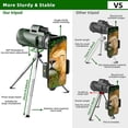 thumbnail image 5 of Telescopio Monocular HD 80X100 con Adaptador de Soporte para TeléFono Inteligente Monoculares Livianos para ObservacióN de Camping Senderismo, 5 of 5