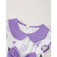 thumbnail image 5 of Baby Girls Clothes Toddler Girls Butterfly Dress 4T Girls Summer Casual Dress 5T Girls Sleeveless Dress with Cute Bag Purple, 5 of 8
