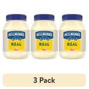 Hellmann's Real Mayonnaise Condiment Real Mayo Gluten Free, Made with 100% Cage-Free Eggs 30 oz