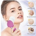 thumbnail image 6 of Mini Washer Dryer for Makeup Face Wash Brush Silicone Wand Remover Face Pore Spinning Brush for Face Multifunctional Facial Cleaner Facial Cleanser Electric Facial Massager Hairdressing Instrument, 6 of 9