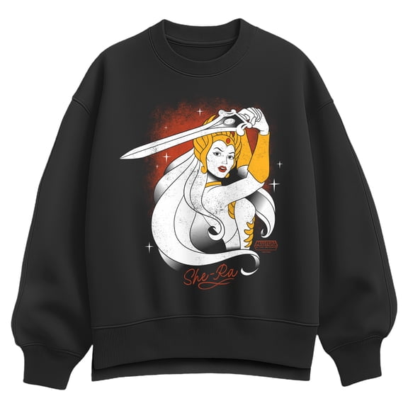 Masters of the Universe - She-Ra Portrait - Women's Oversized Fleece Crew Sweatshirt
