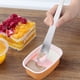 thumbnail image 5 of Juego de cucharas para helado de acero inoxidable - 3 tamaños (pequeño, mediano, grande) • cucharas de postres y pasteles de tapa plana • utensilios de mezcla de mango largo, 5 of 6