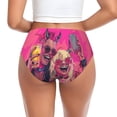 thumbnail image 3 of Womens Underwear Hip Hop People No.113 Cuteness No Show Seamless Underwear for Women, Soft Stretch Women's Panties, Hipster Ladies Panties Bikini Underwear Briefs, 3 of 6