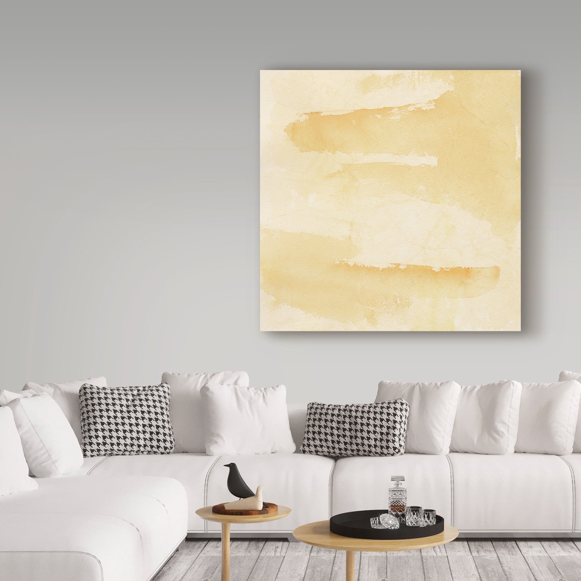 Crinkle Gold' Canvas Art by Chris Paschke