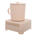 thumbnail image 4 of Tasse à Contrôle de Température Jaune Lait Acier Inoxydable 1Pcs 6.1*4.9*4.5 Po, 4 of 4