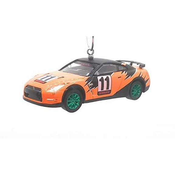 Christmas Ornament for Ltd Ed 2011 Nissan GT-R (R35) Orange