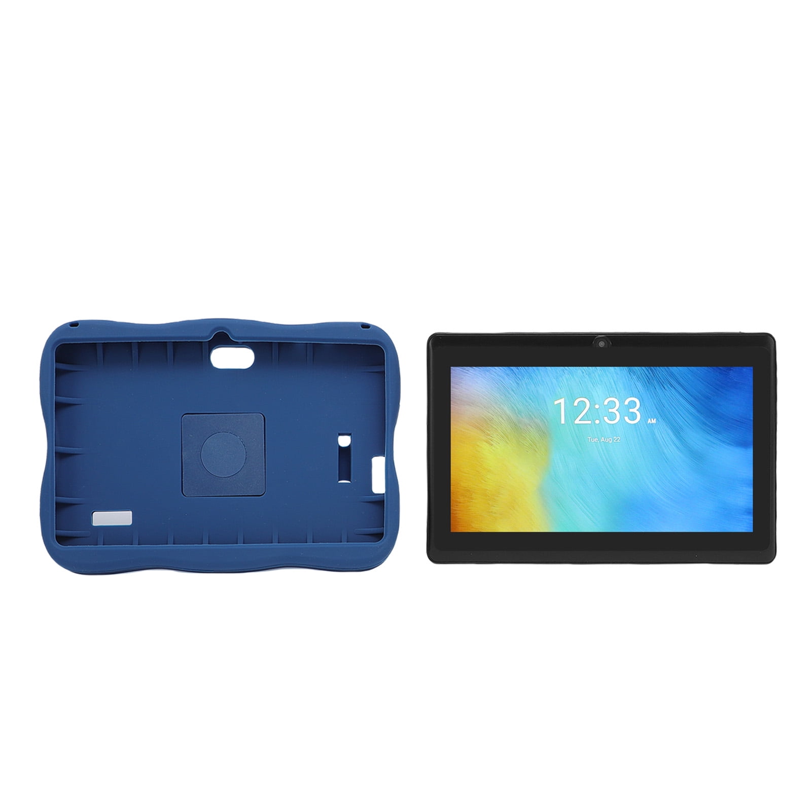 M Buder 7 Inch Tablet for Android 7, 1GB RAM 16GB ROM, Dual Camera Touchscreen Learning Tablet with Low Blue Light Screen, WiFi & Bluetooth, 3000mAh Battery - Black (7 inches / 17.78 cm)