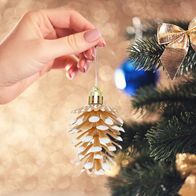 Bolas de decoración de Navidad Bolas para árbol de Navidad Bolas coloreadas Bolas colgantes Bolas de Navidad Decoraciones para fiestas de Navidad