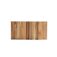 thumbnail image 5 of Wall!Supply 0.79 in. x 7.09 in. x 14.17 in. Ultra-Wood Teak Natural Jointless Vertical Wall Paneling (16-Pack), 5 of 6