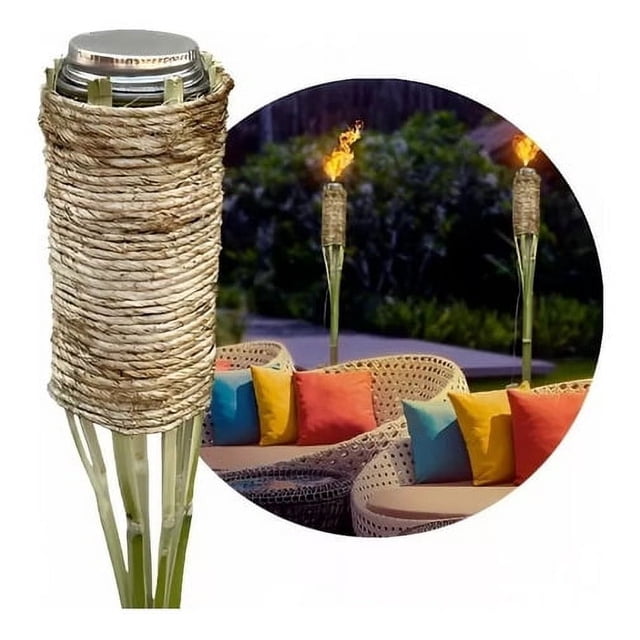 Juego de 5 Antorchas para Decoración de Exteriores Unico de 1.5 M